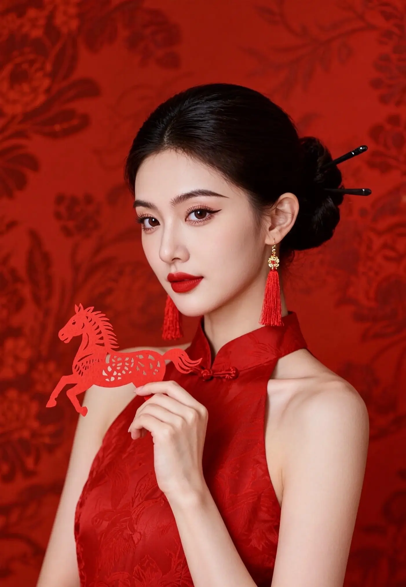 马年马上到。金蛇辞旧烦恼，马上都跑掉！ 骏马迎新快乐，马上来拥抱！ 平...