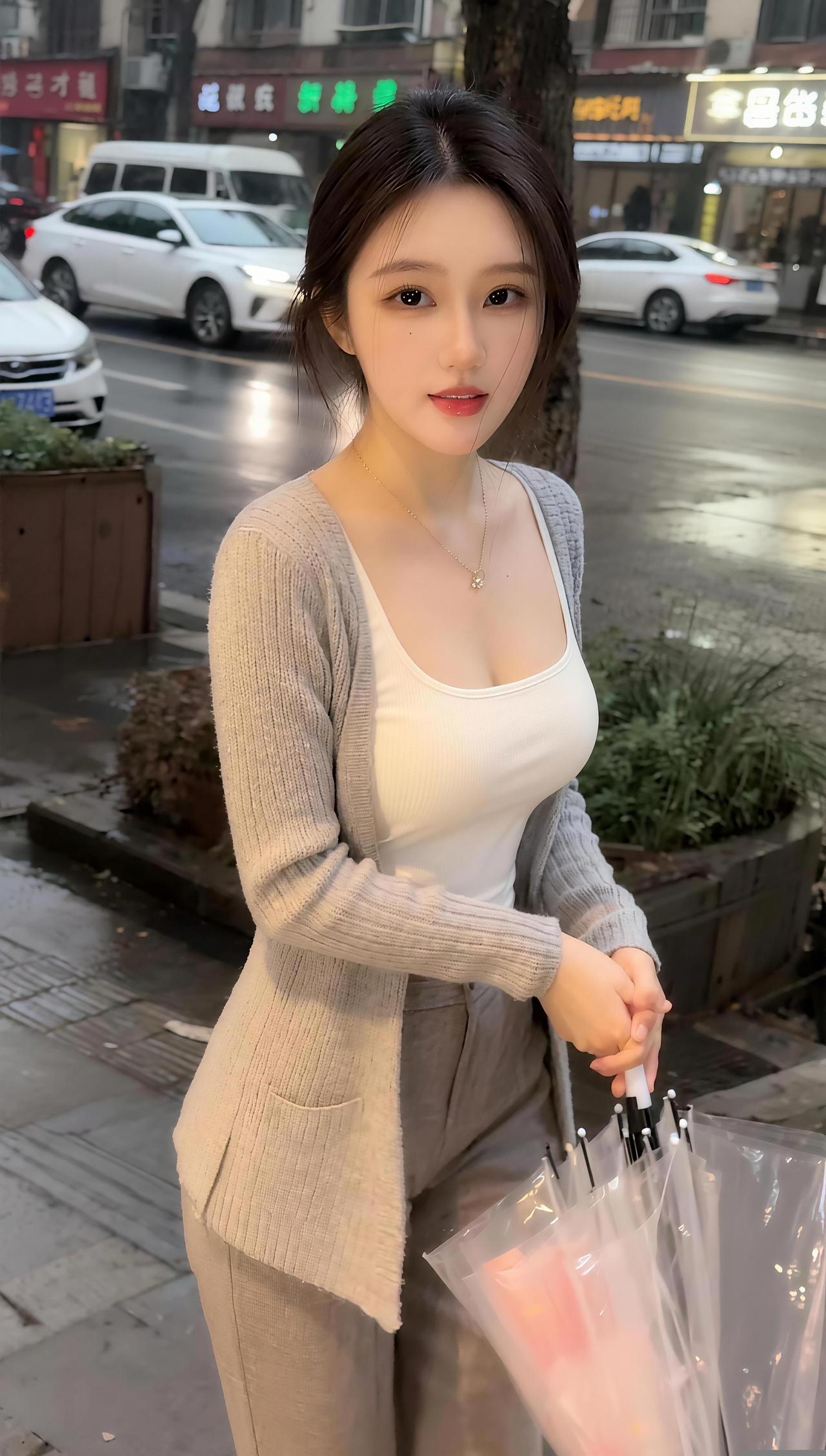 AI都市街拍 抖音ai创作