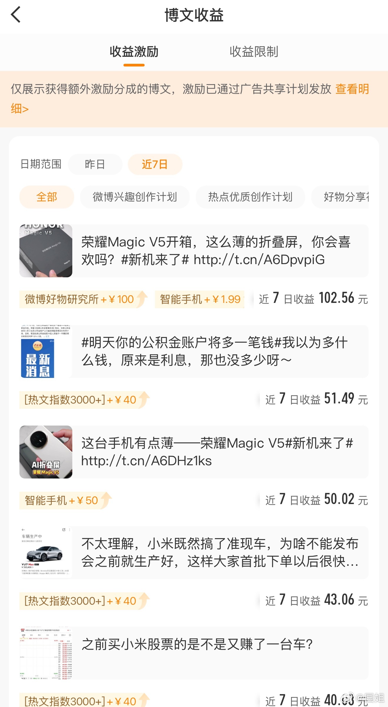 玩微博十多年，今年的补贴是最高的，对于一些热点内容给的补贴还不少，日常买菜够了[