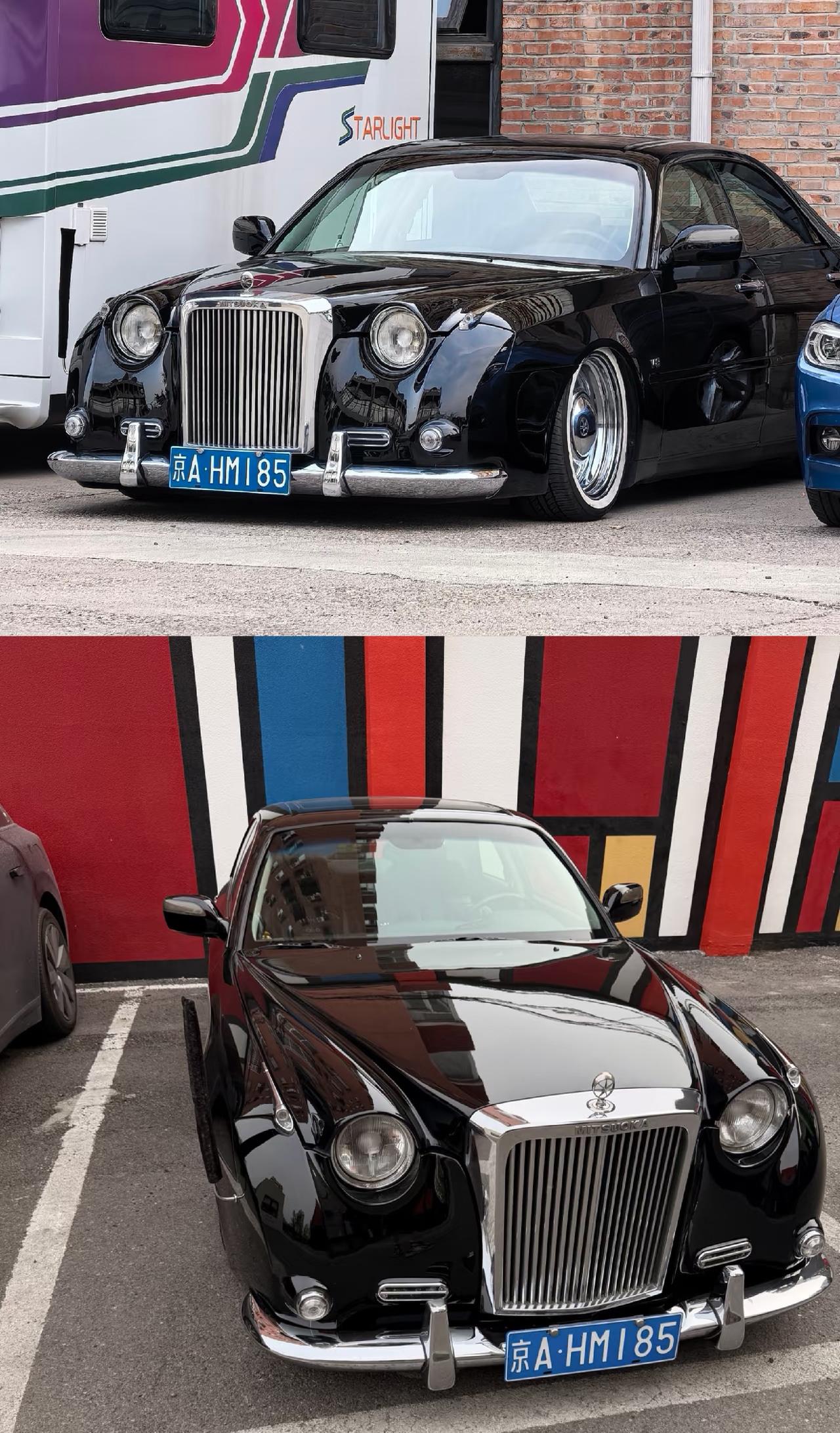 MITSUOKA GALUE-II代 光岡嘉璐！光冈公司在2003年推出的旗舰型