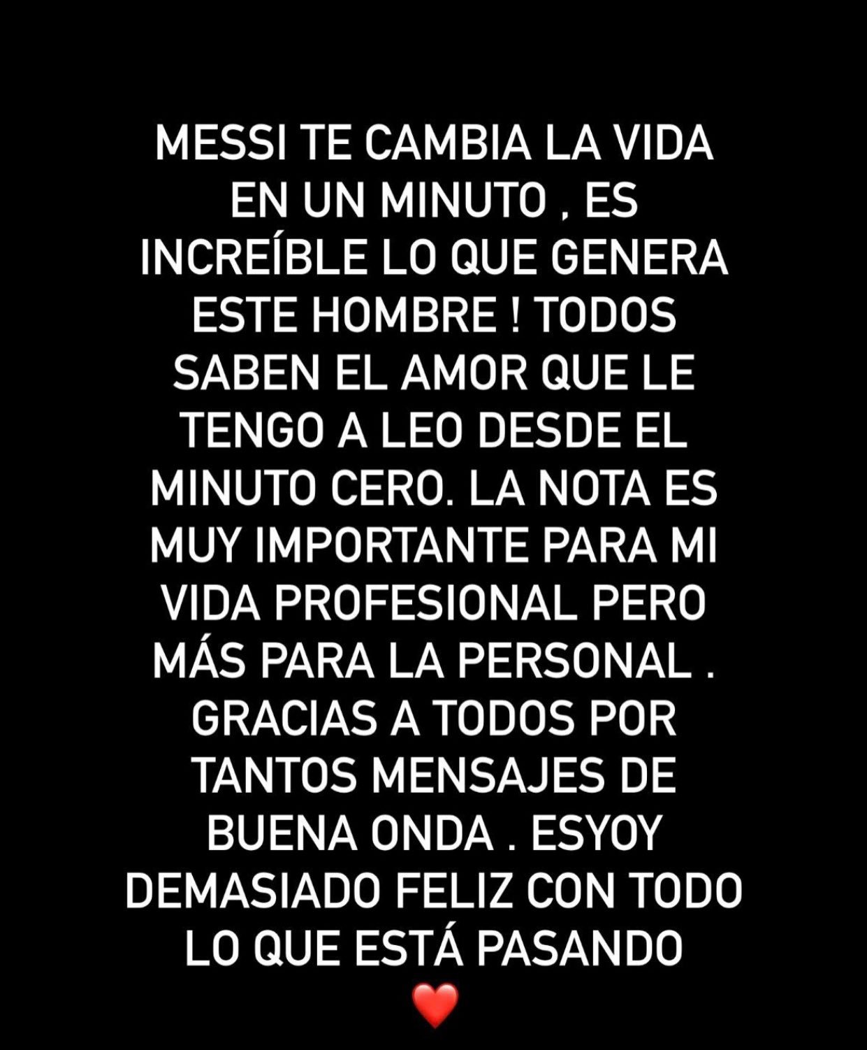 【🥹🥹🥹】Infobea采访梅西的主持人阿尔瓦雷斯发布Ins：“梅西在一分