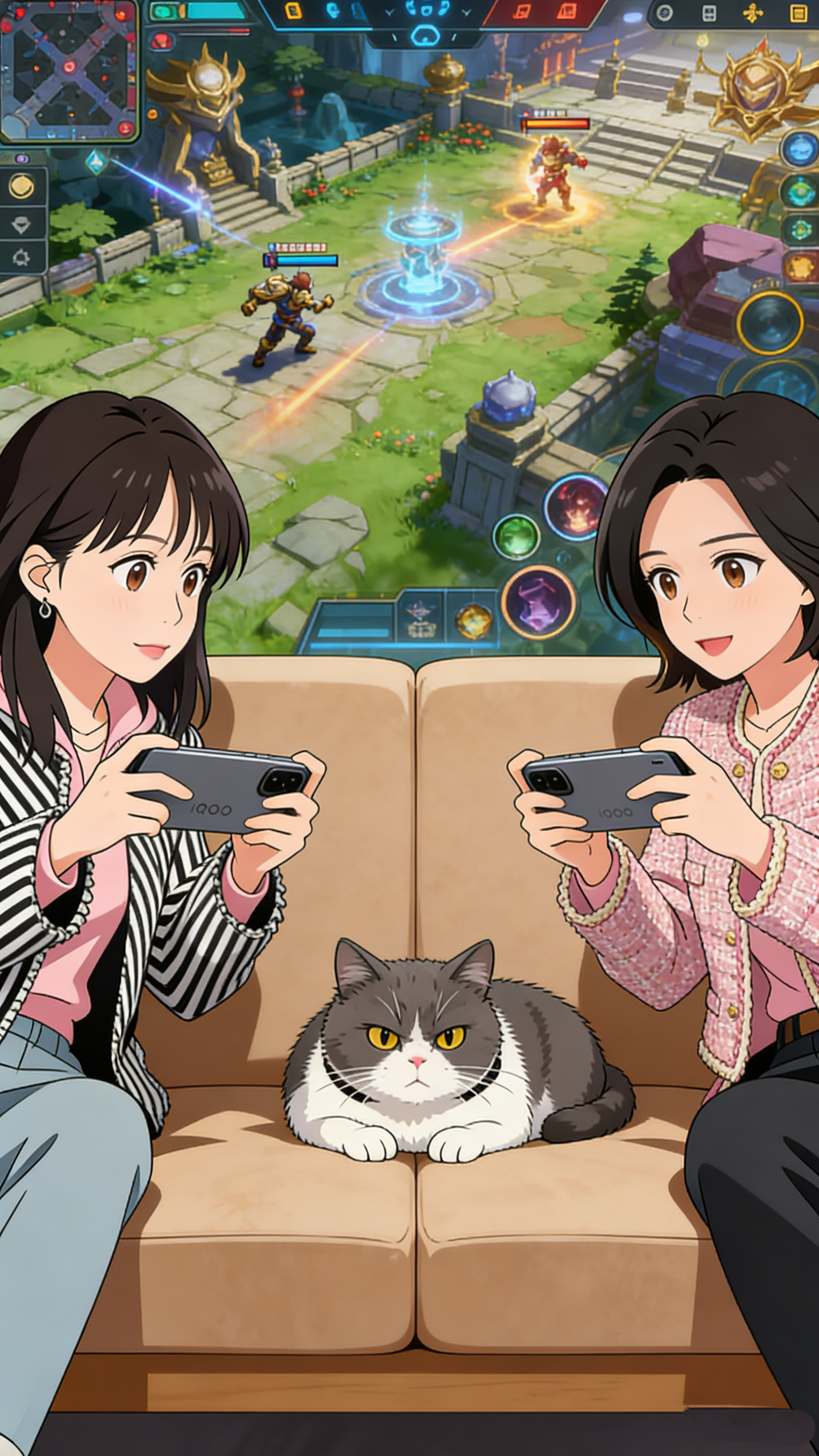 翻相册翻到昨晚和朋友开黑的图，忍不住想发一下我俩都是老酷客了，两个人窝在客厅都用