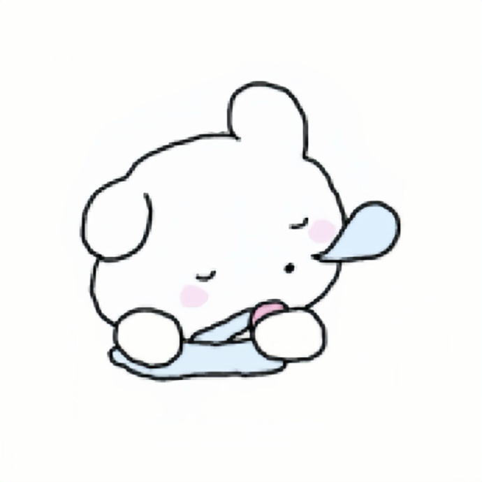 韩系手绘可爱头像 