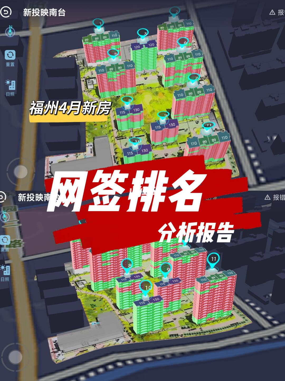 福州4月新房网签排名