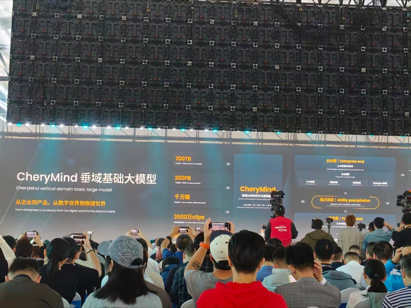 2026奇瑞全球创新大会 本次大会的核心底座CheryMind是面向物理AI的汽