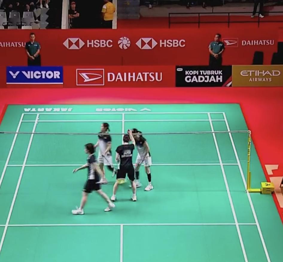 金裕贞/李幽琳🇰🇷 21-13、21-8 🇯🇵大泽佳步/田部真唯下轮：陈