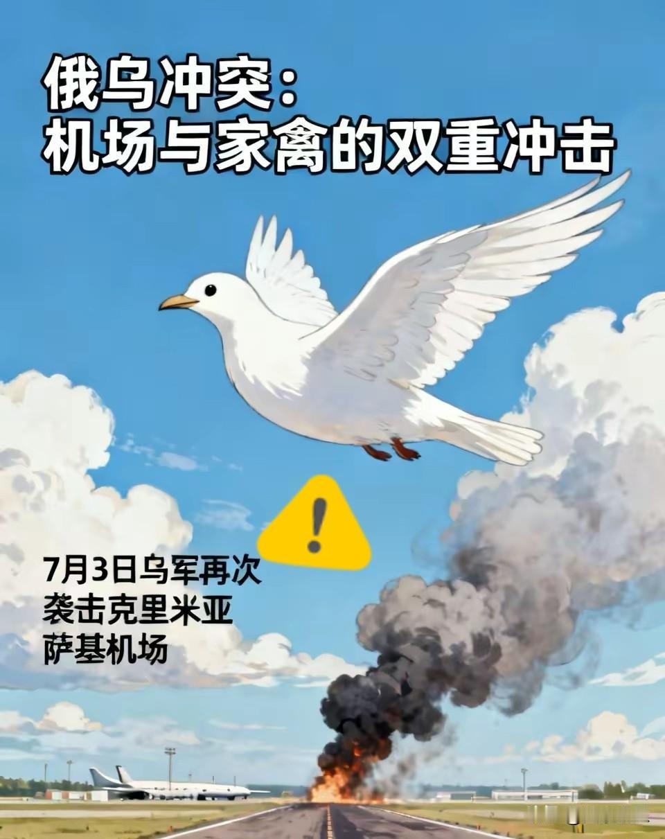 乌克兰炸机场，俄罗斯炸鸡场：约470万家禽死亡，消耗战打到"鸡飞蛋打"。7 月初