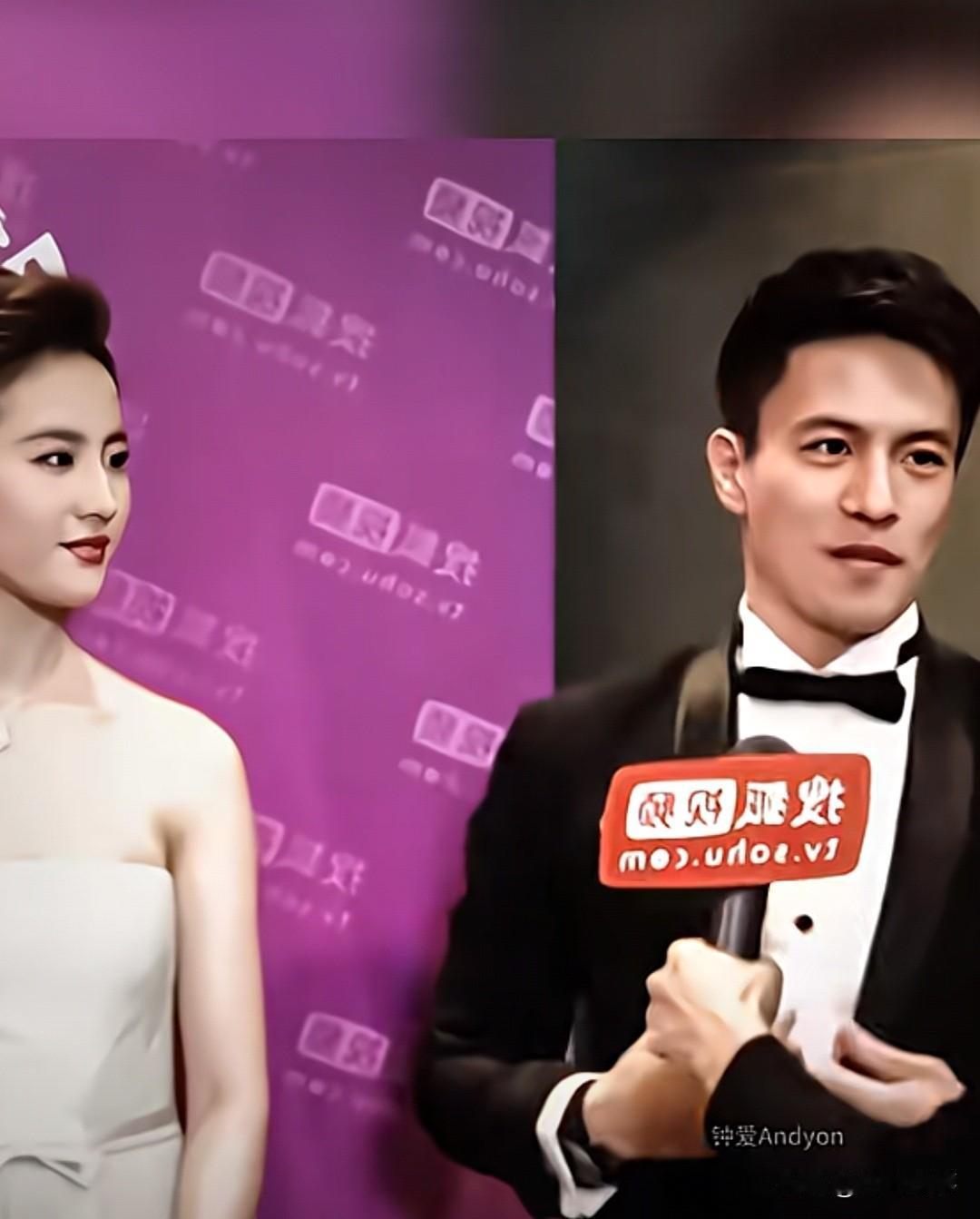 安志杰，一个人的兵荒马乱，没法
……
今天，看到硬汉“安志杰”在刘亦菲面前，紧张