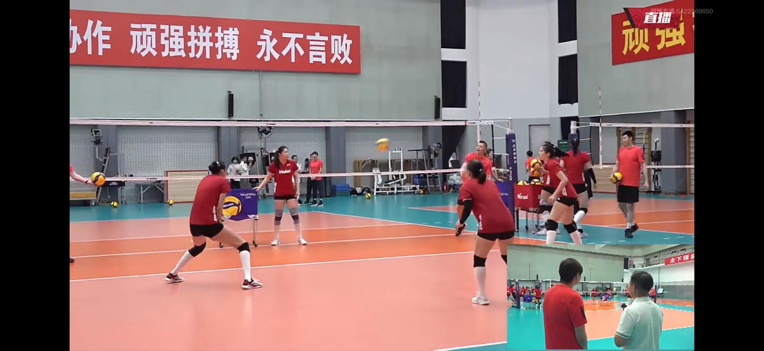 张秉龙加入陪练 