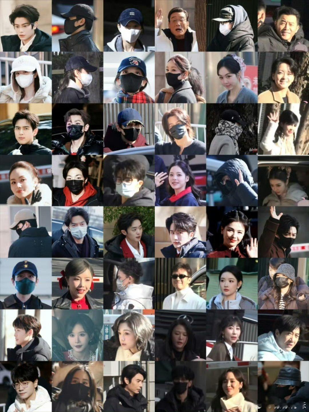 春晚彩排谁懂啊！今年的阵容直接拉满，星光熠熠超有排面，每位明星的造型都美到犯规，