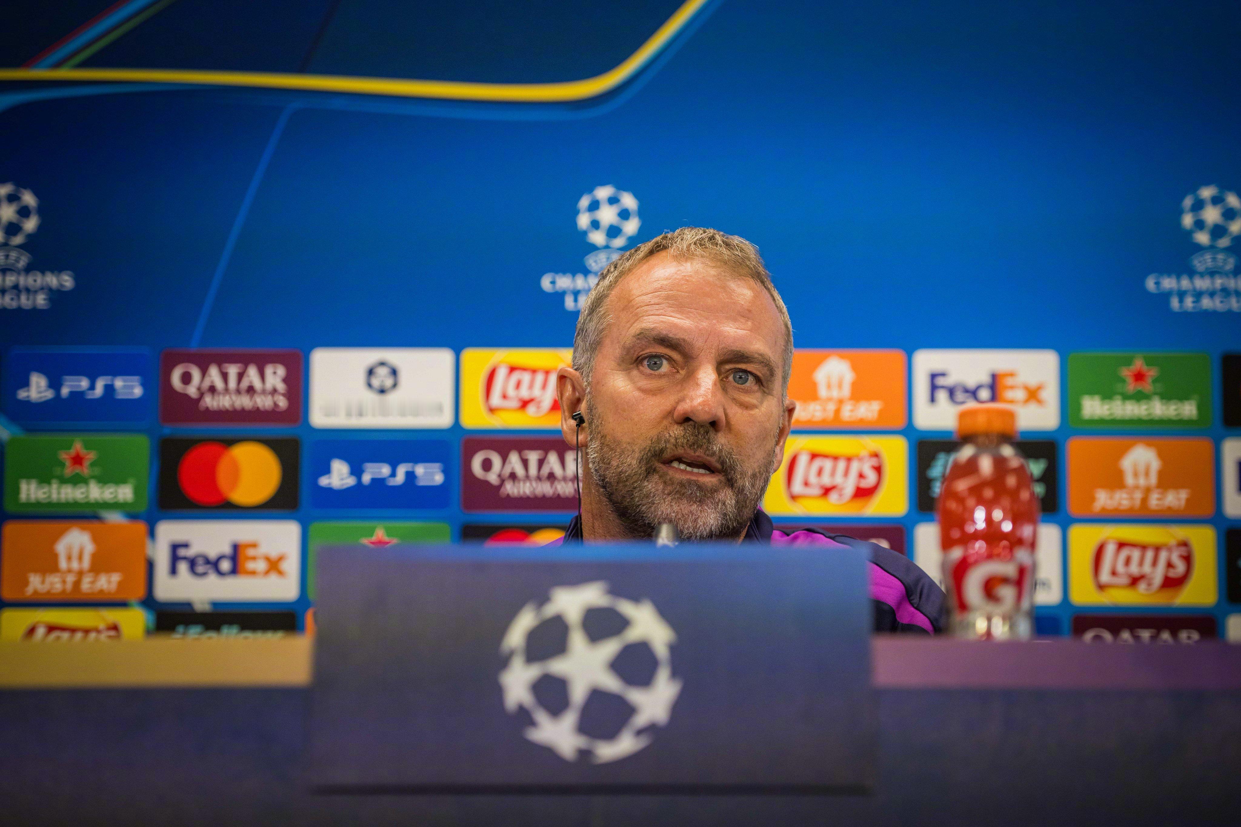 📣 主教练弗里克在 巴萨vs法兰克福 的赛前发布会上表示⬇️【关于对手法兰克福