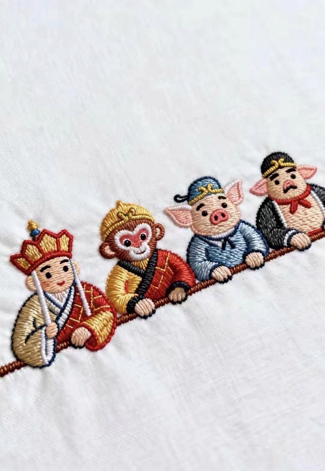 很用心做好的，可是顾客非说绣的有问题？谁知道是哪里出问题了？