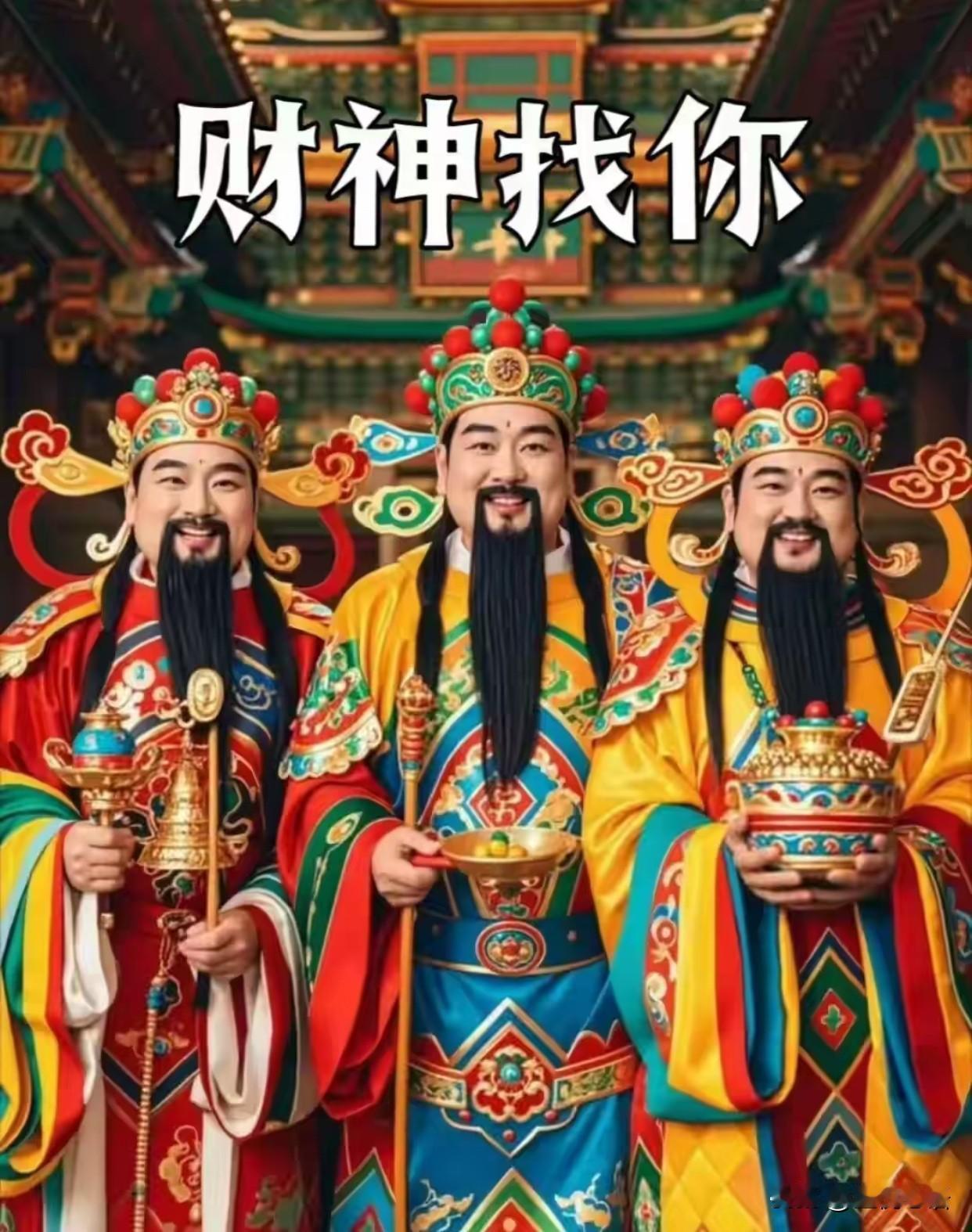 大年初五迎财神，破五送穷接福啦！老传统讲究“一开二迎三不做”，开门开窗开财门，迎