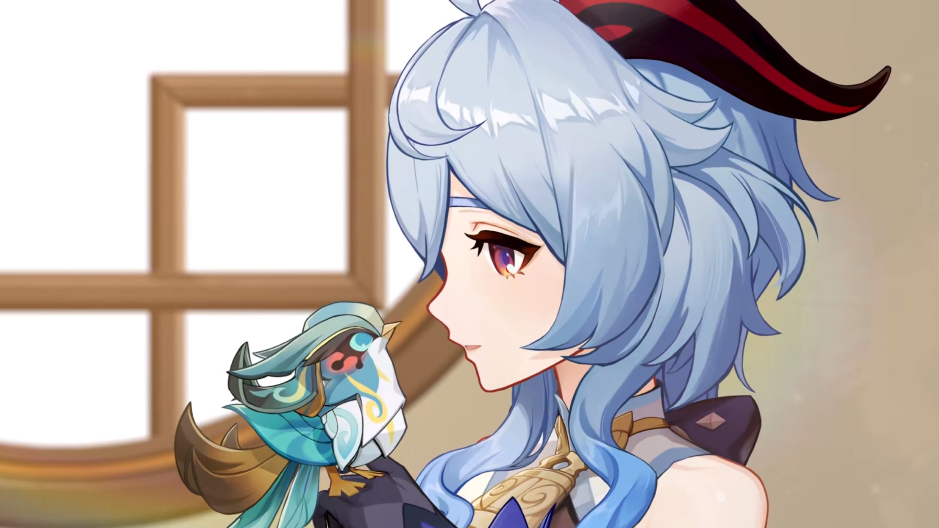 #原神[超话]# 闲云pv里面的小甘雨好可爱[憧憬]，直接抱走可以吗[好喜欢]#