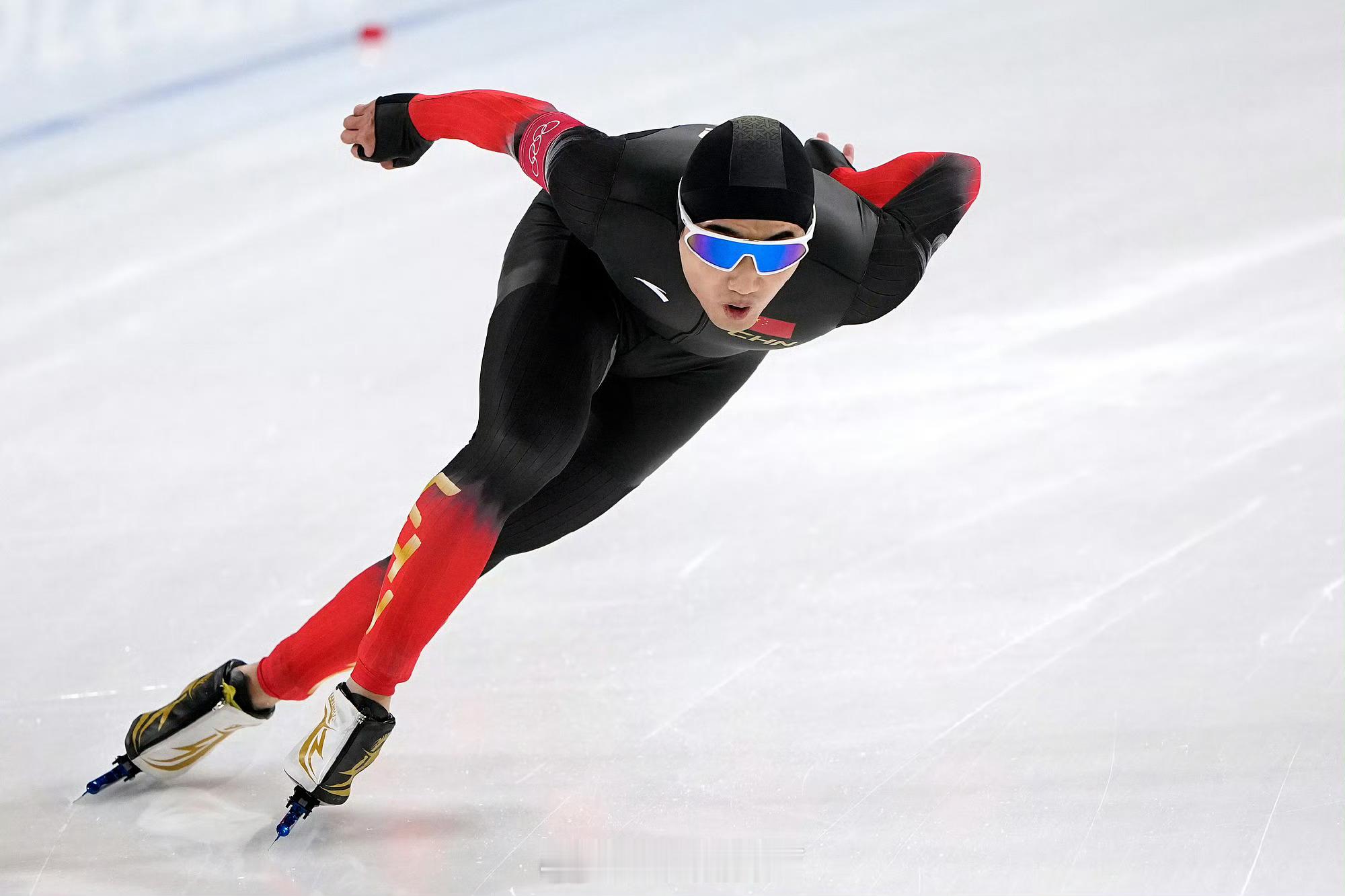 高亭宇滑出34秒47已经很优秀了！！感谢完赛！！ 哈尔滨