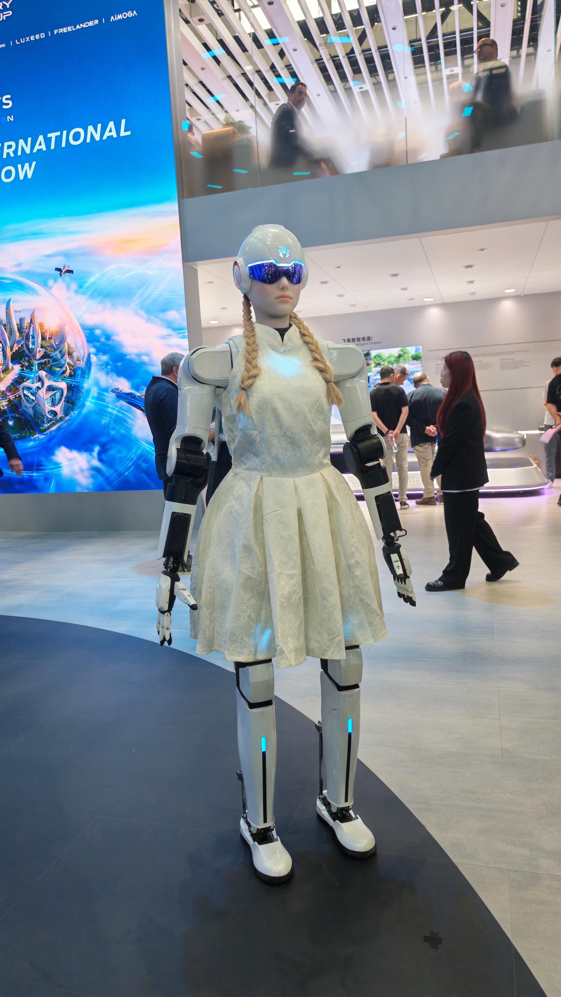 北京车展，我来到了奇瑞展台～奇瑞这次带来了超50款车型，同时带着奇瑞全域AI技术