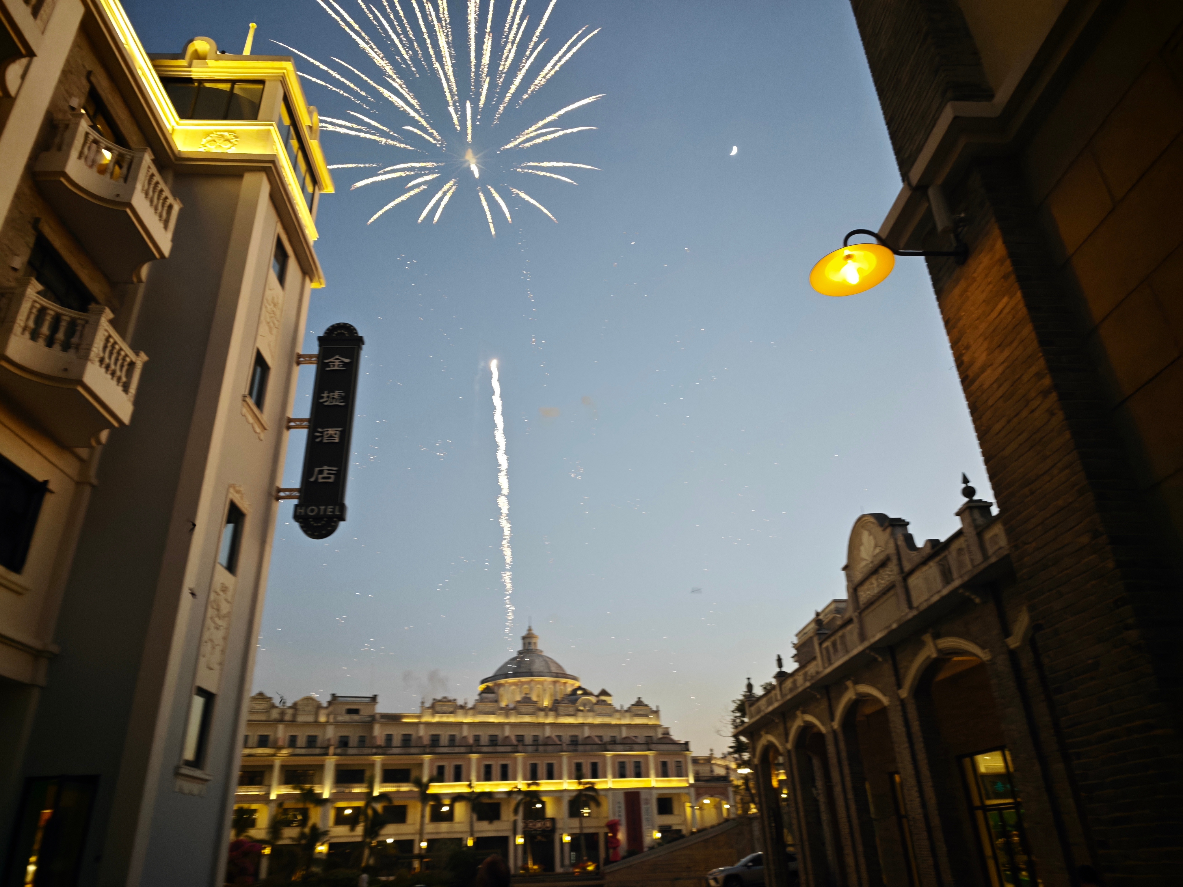 开平赤坎古镇这边景区还弄得挺漂亮的