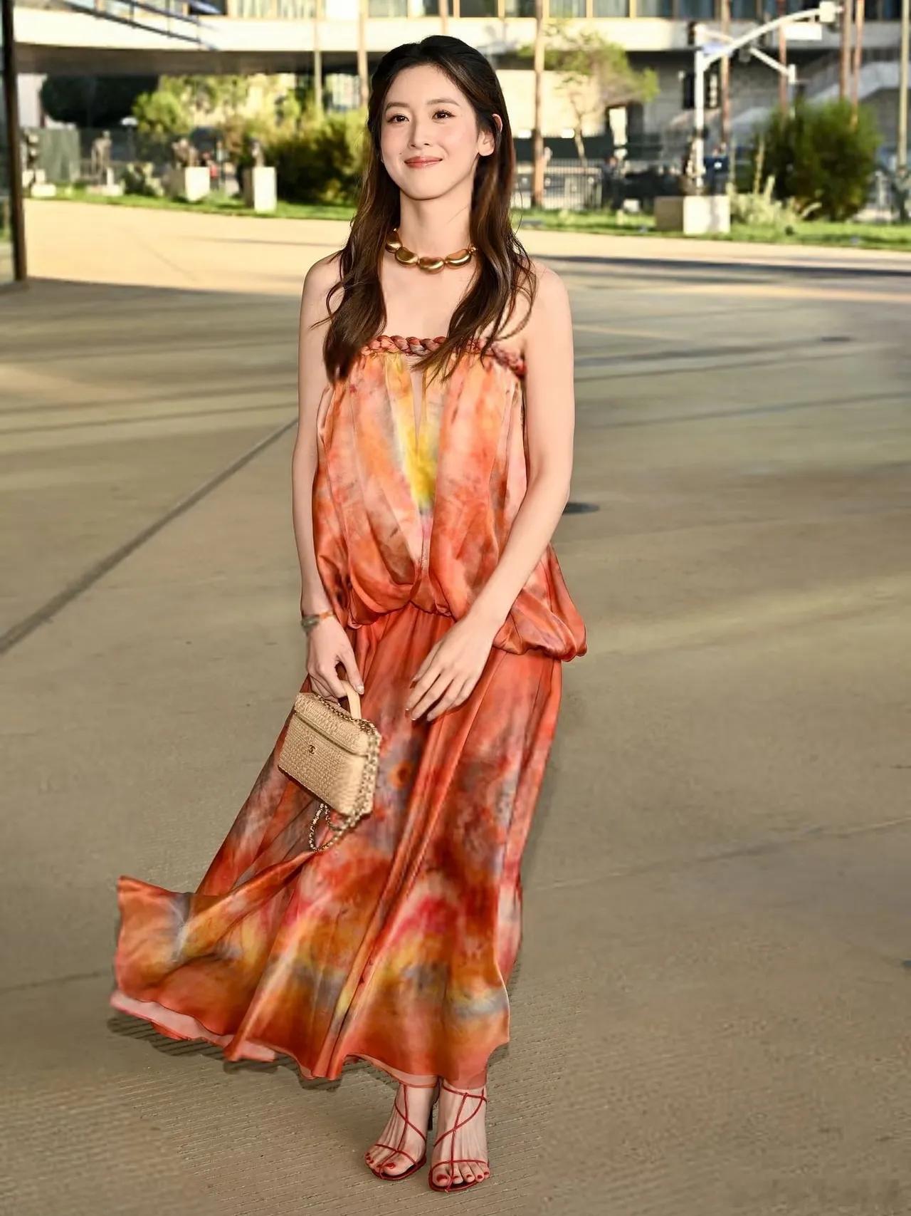 章泽天这是彻底切换赛道，在艺术时尚圈杀疯了！🌆 洛杉矶晚宴同框顶流（4.17）