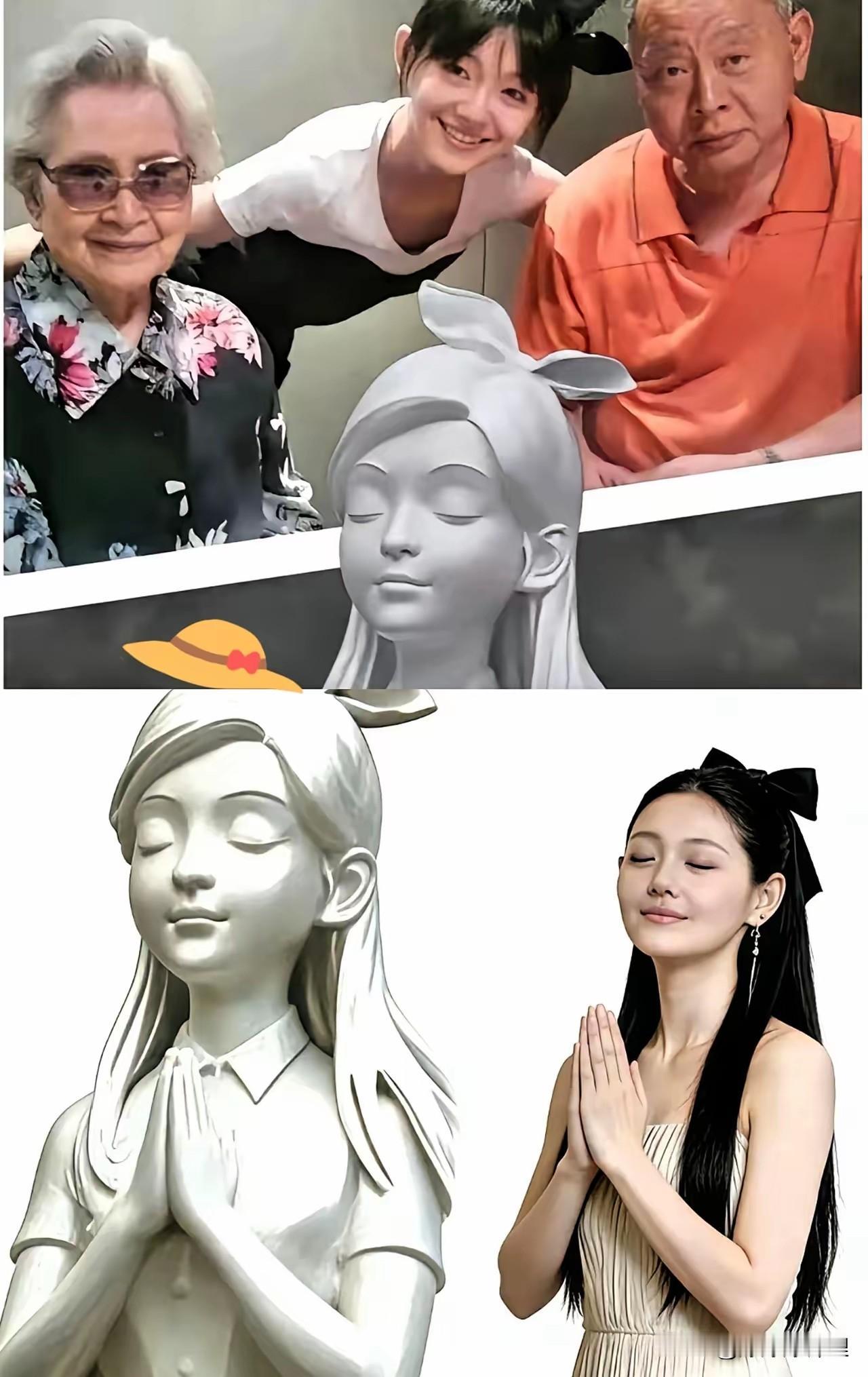 说实话，第一眼看那个雕像，真以为是哪个废品站收来的。

具光头这次被全网群嘲，冤