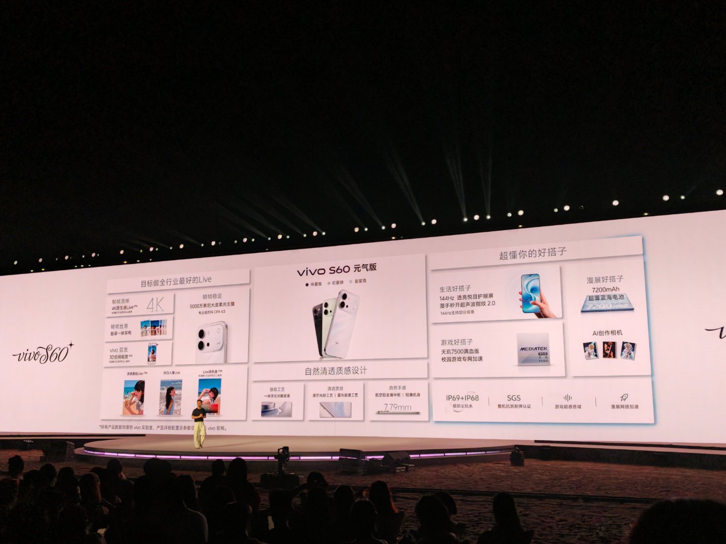 vivo发布会今天新品也是挺多的，最终价格来了！vivo S60定价3599元起
