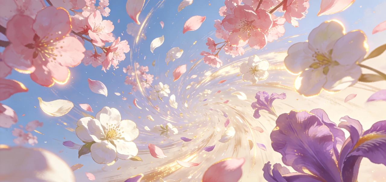 上联
春风赊账不须酬，散作飞花舞未休

下联三则，承续春韵
 
1. 明月结邻无