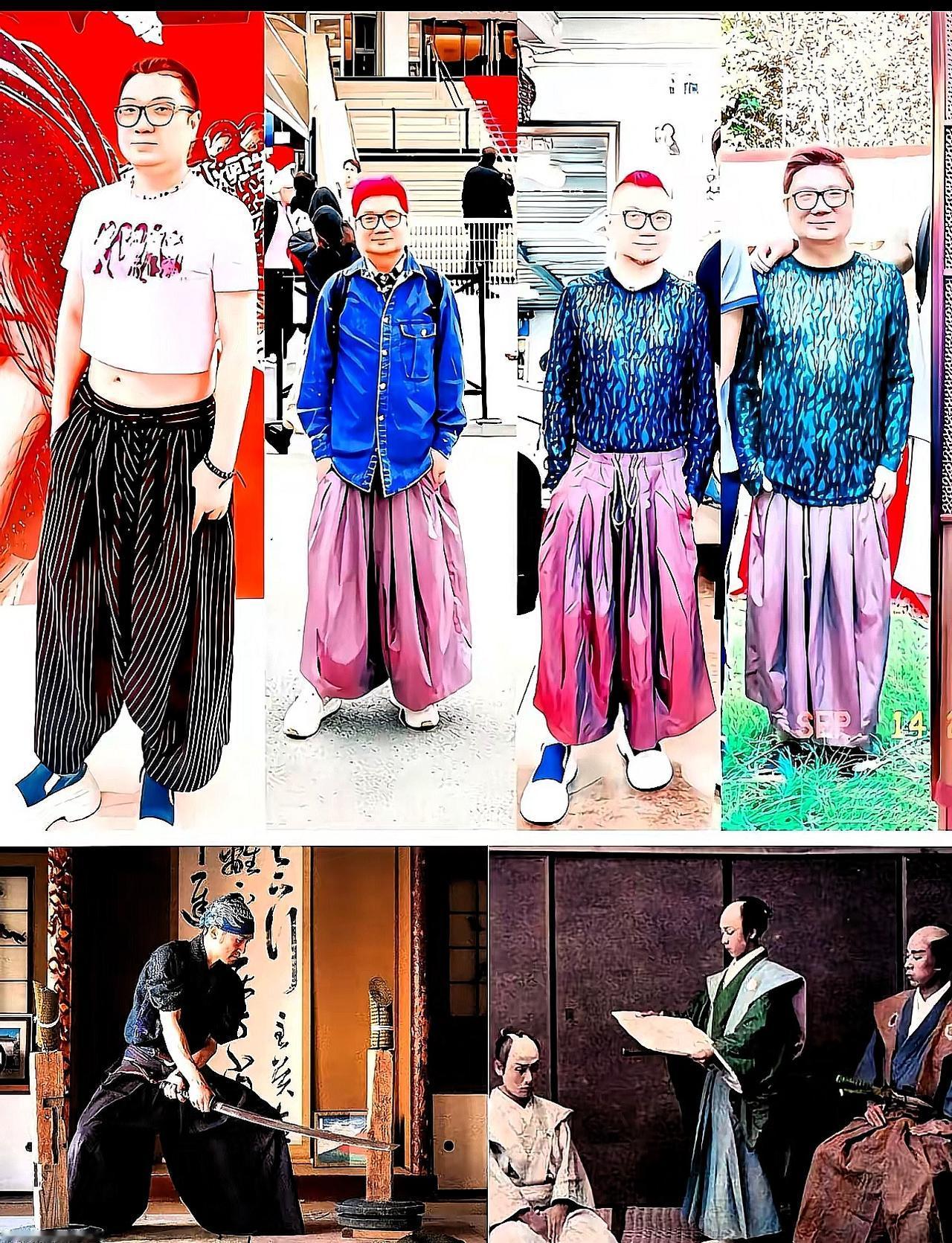 程青松这波操作太绝了！阔腿裤、武士魂，连闺蜜远走都跟他的穿搭绑在一起，简直把日常