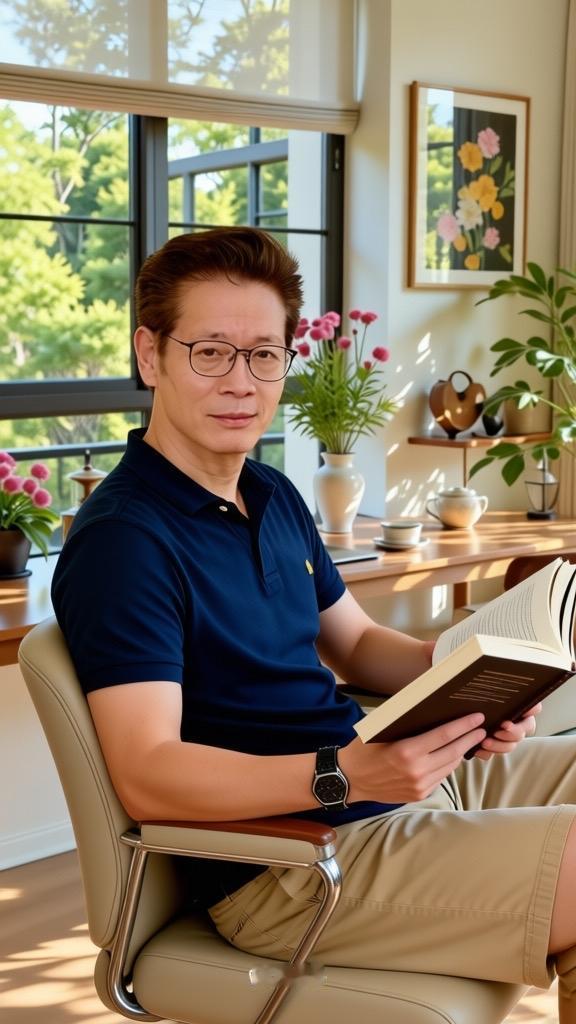 不管处在什么年纪，都别放弃打理自己。
年轻时需要良好的外在形象立足生活，步入中老