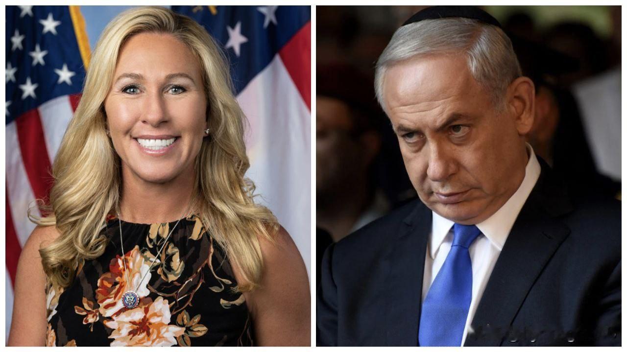 🚨🇺🇸🇮🇱美国国会女议员玛乔丽·泰勒·格林指责以色列犯有“战争罪”。