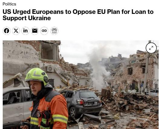 美国回心转意了？美国要求欧盟停止将俄罗斯被冻结的资产用于乌克兰的相关计划，美方称