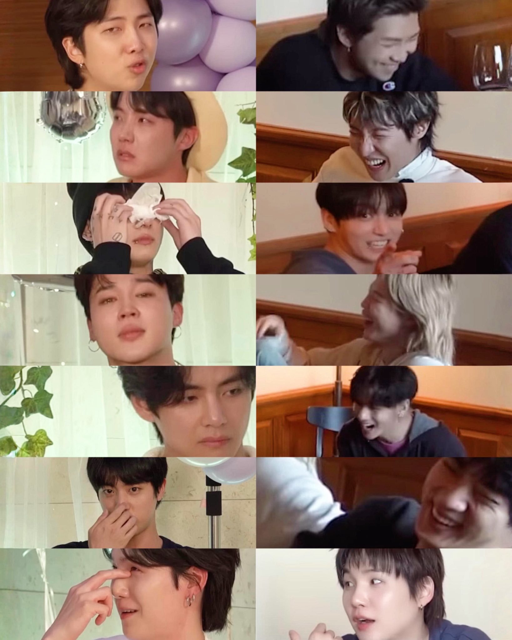 我们再也不要哭了🥲cr.btsdaily77 
