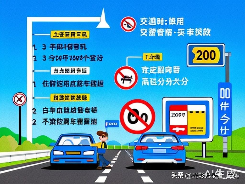 4月1日出行，这些交规要牢记！
4月1日出行，安全第一莫大意。开车时，千万别看手