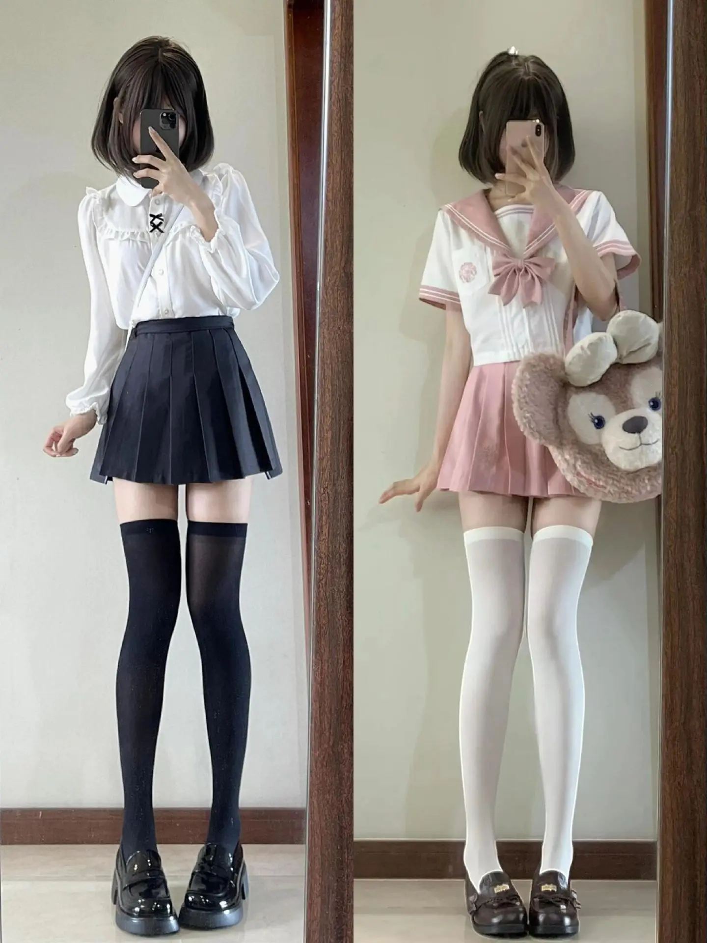 学穿搭。叫对象学穿搭
