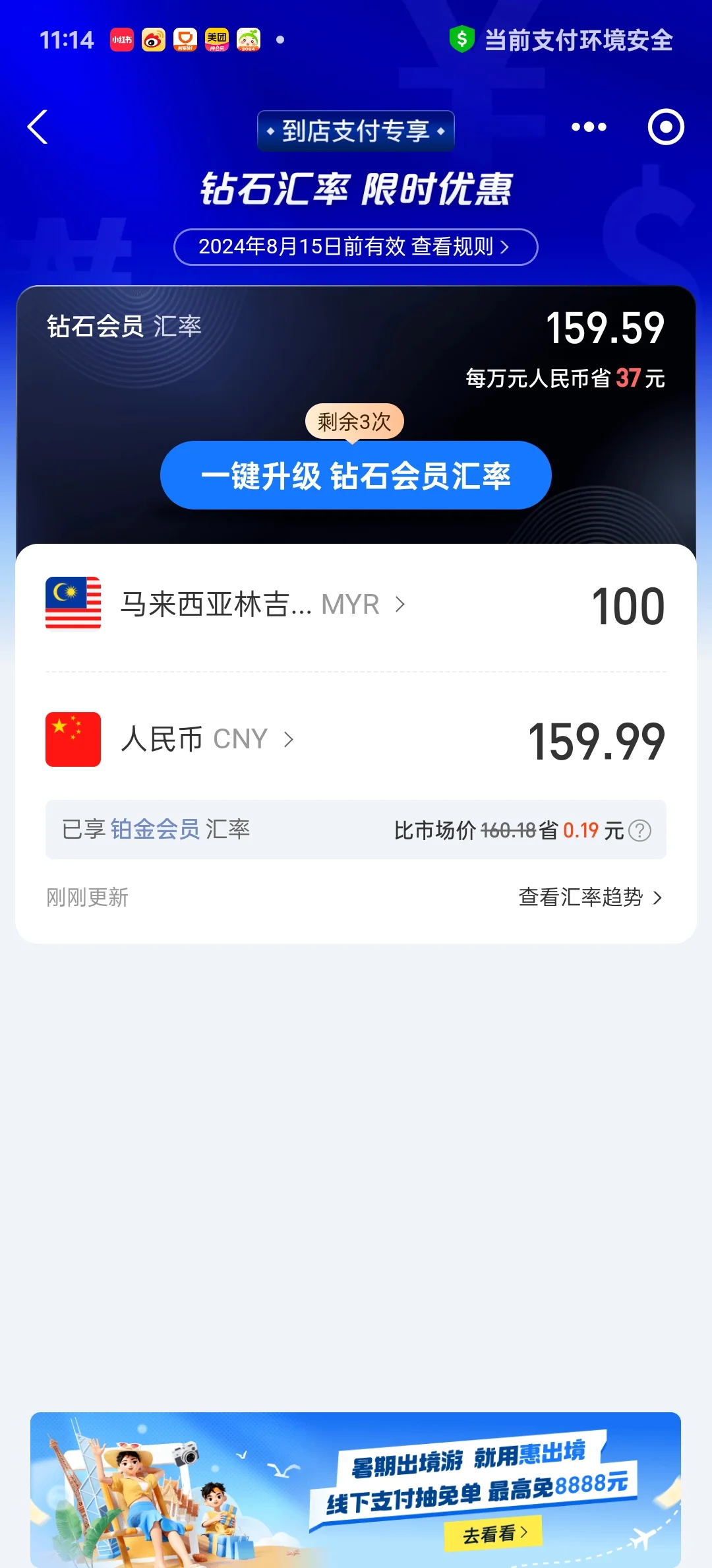 马币成功突破1.6背后的经济学