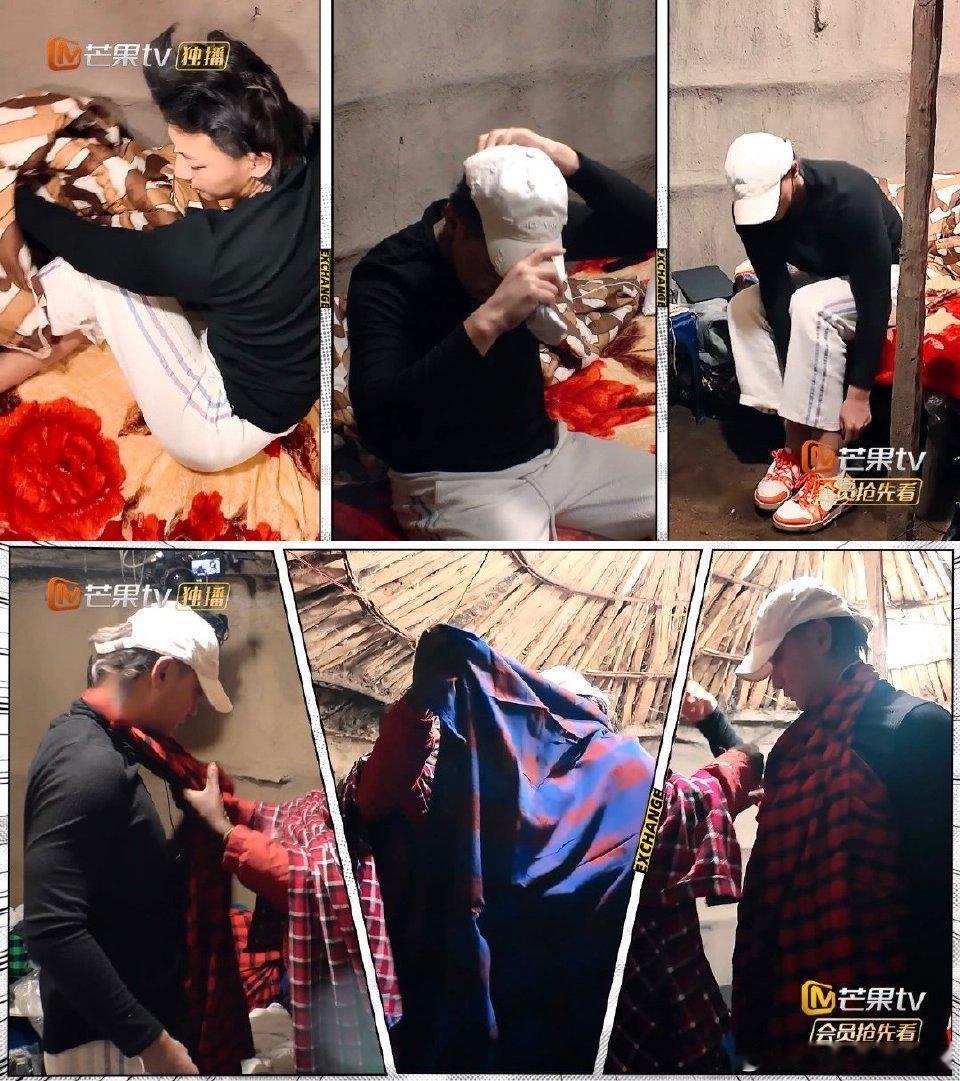 黄子韬的综艺反差感绝了！一边是舞台上光芒万丈的歌手，一边是清晨六点蹲在羊圈里认真