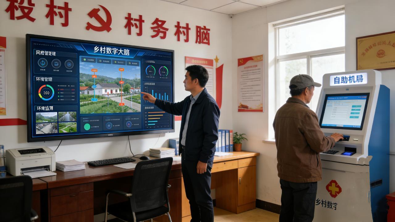 数字乡村需要怎样的新IT数字乡村的新IT，核心是泛在连接+全域感知+云边协同+数