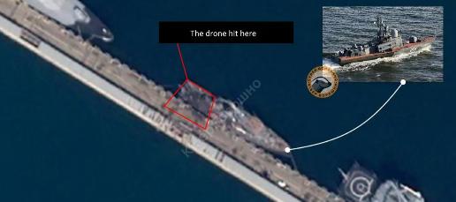 俄罗斯黑海舰队一夜废了半条命，5艘舰艇被命中，谢斯哈里斯石油码头：7个泊位毁6个