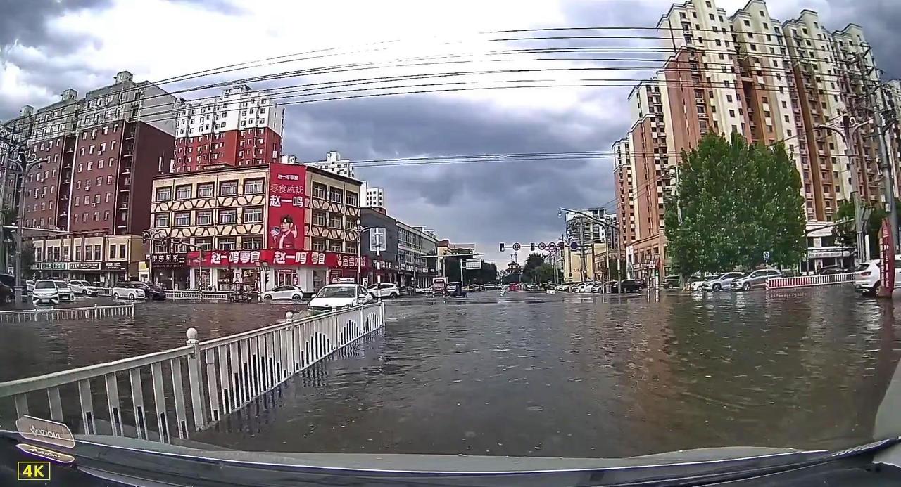标题：回个家都要跋山涉水？😫。1️⃣**家附近积水严重**：今天回廊坊的家，刚