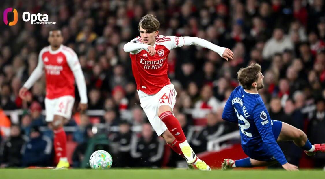 阿森纳2比0埃弗顿 本场比赛，道曼替补登场打入一球且成功过人5次。根据Opta数