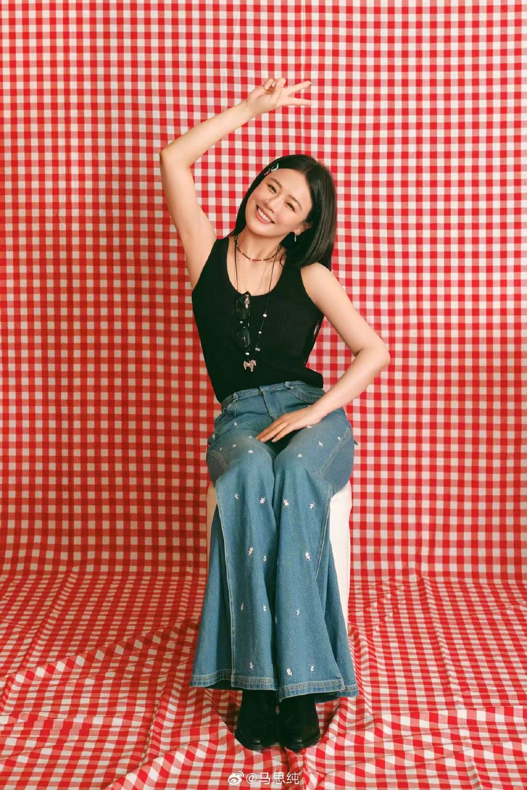 马思纯走出抑郁后的状态 思纯就是最棒的，状态越来越好，期待带来更多好看的电影作品