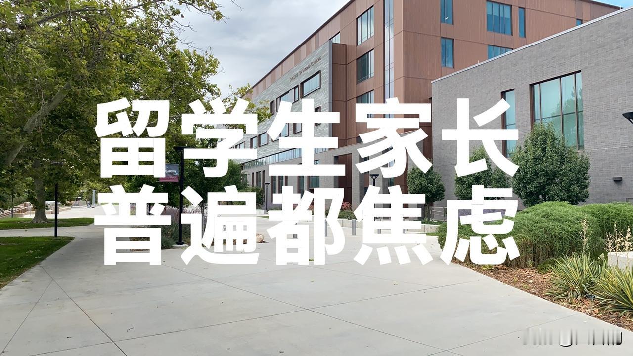 现在留学生家长为啥普遍都焦虑？

不是家长事多。
也不是家长非得控制孩子。

说