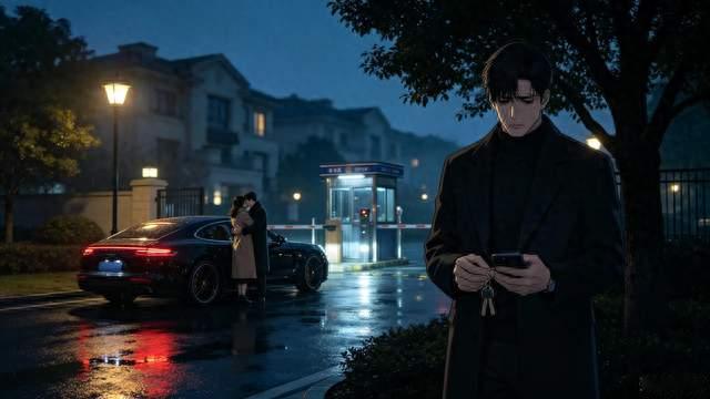 深夜看见妻子从一辆法拉利上下来，和车主拥吻3分钟我连夜让她走