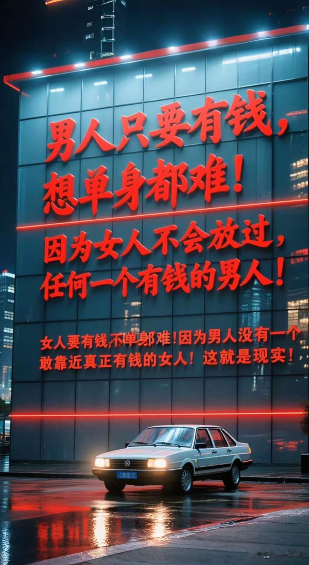 都说男人有钱想单身都难，女人有钱想不单身都很难，这话挺有道理。男人有钱后，犹如自