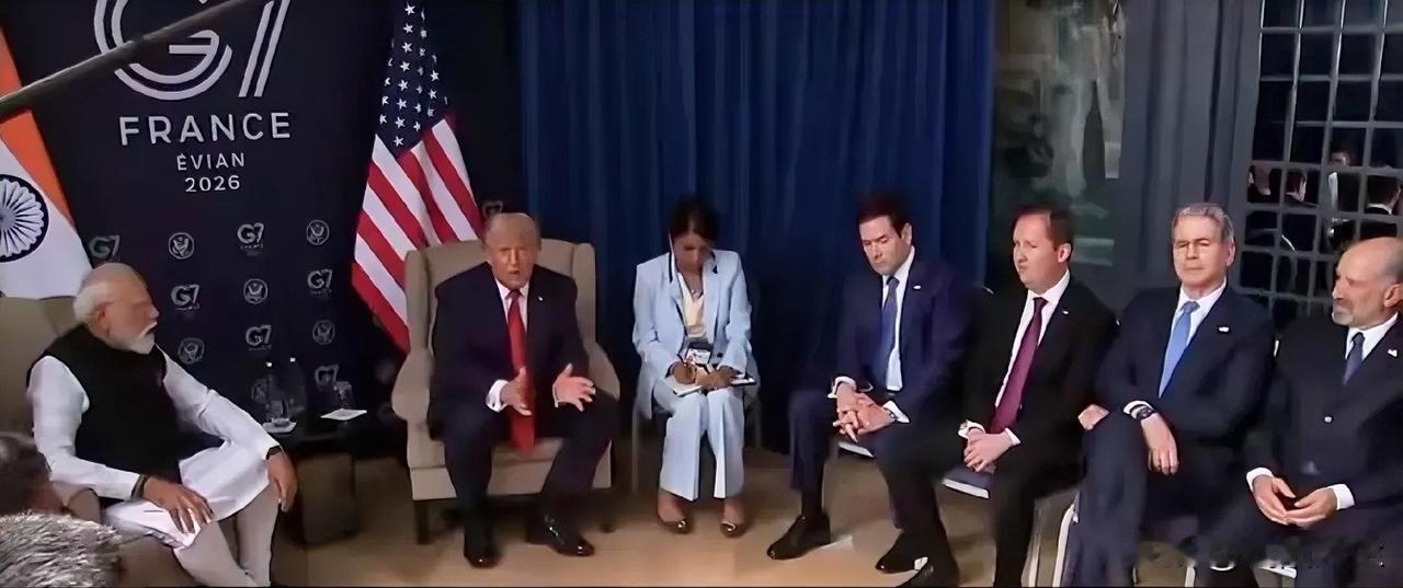 特朗普:“若印度遭攻击，只要莫迪还是领导人，美国就会出手相助。”

莫迪应该想想