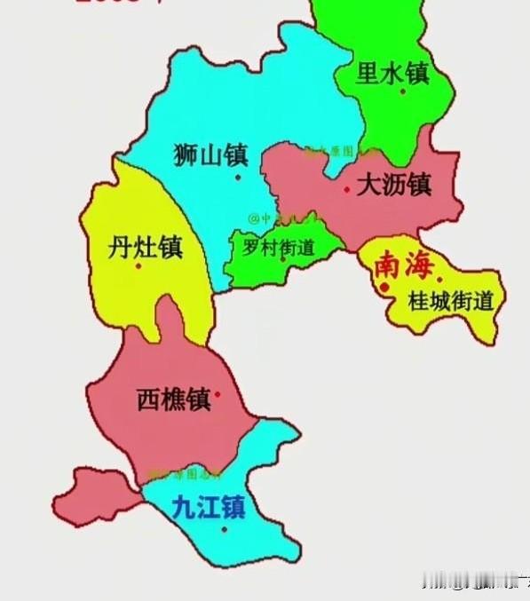 佛山南海下辖的这个镇缘何能荣登广东第一经济强镇之列？从地图上能看出端倪吗？大家都