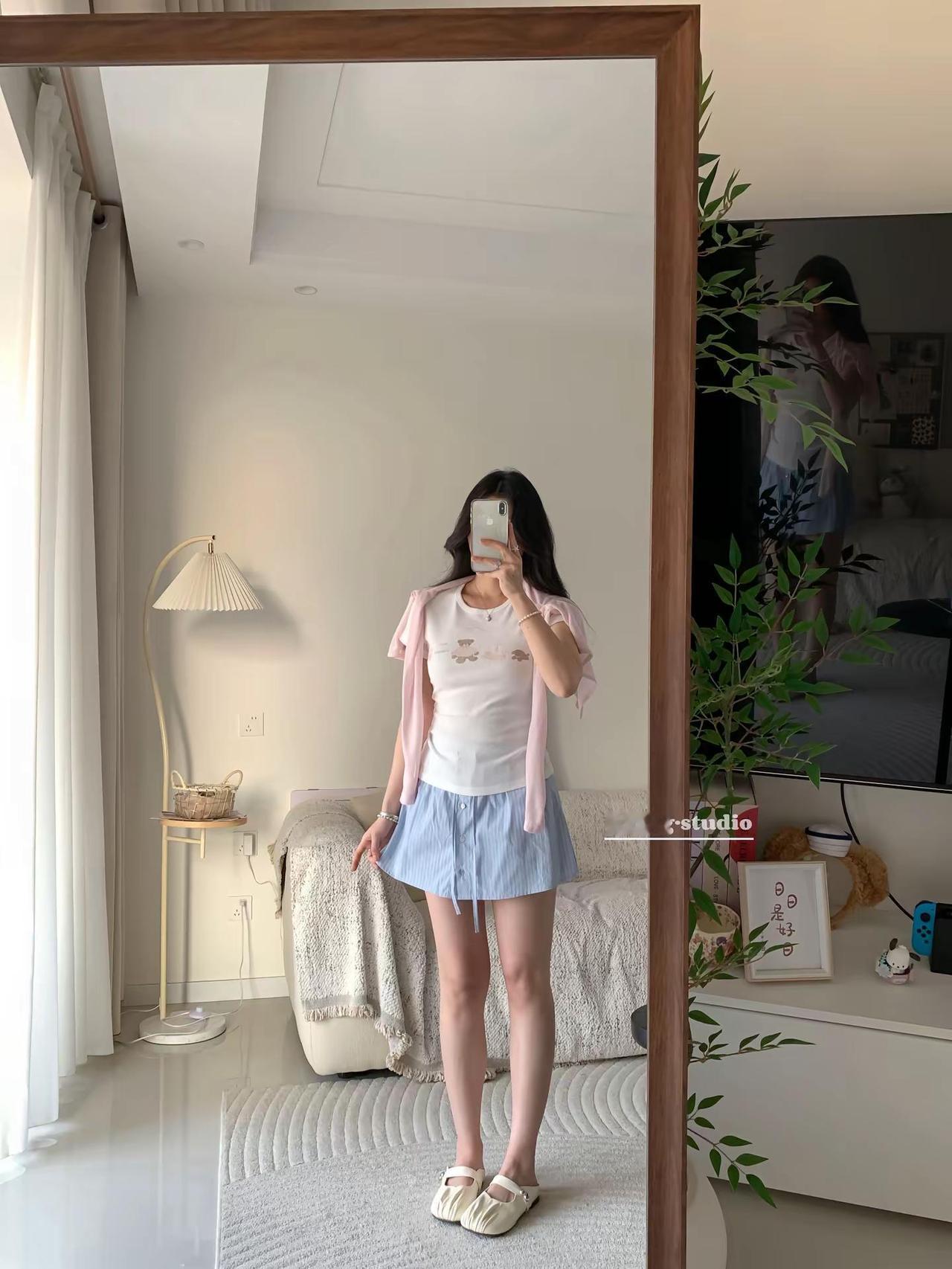 音乐一响，甜妹登场～夏季ootd 短裤穿搭