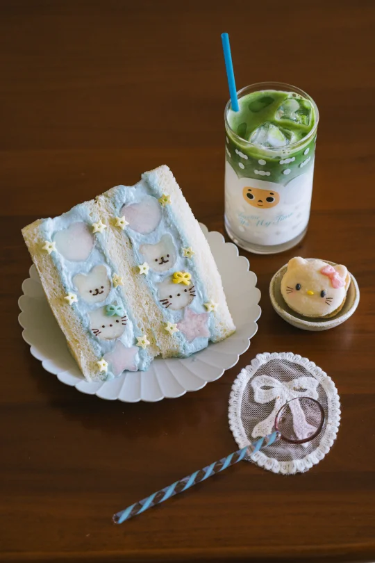 ♡՞•ﻌ•՞៸៸᳐⦁⩊⦁៸៸᳐✰奶油桃子三明治