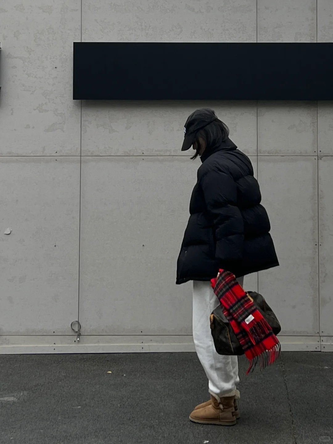 OOTD｜圣诞月围巾穿搭