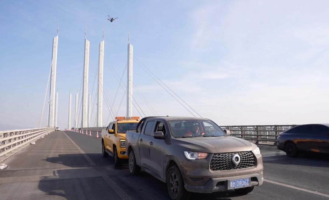 无人机秒级出警AI火眼金睛！直击山东胶州湾大桥春运黑科技：事故刚发生救援已从天而