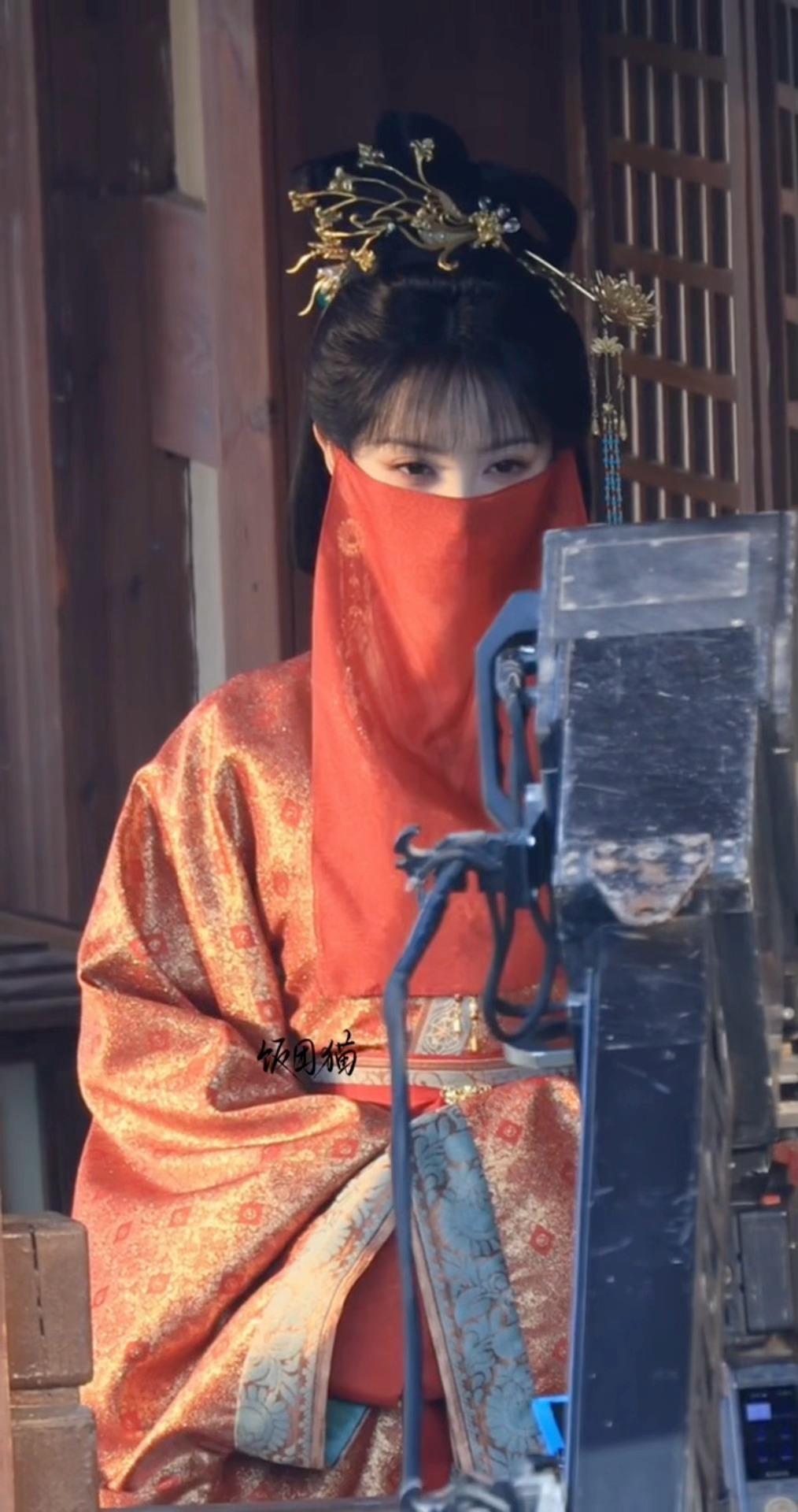 面纱之下是一张更美的脸🪶田曦薇嫁金钗面纱造型