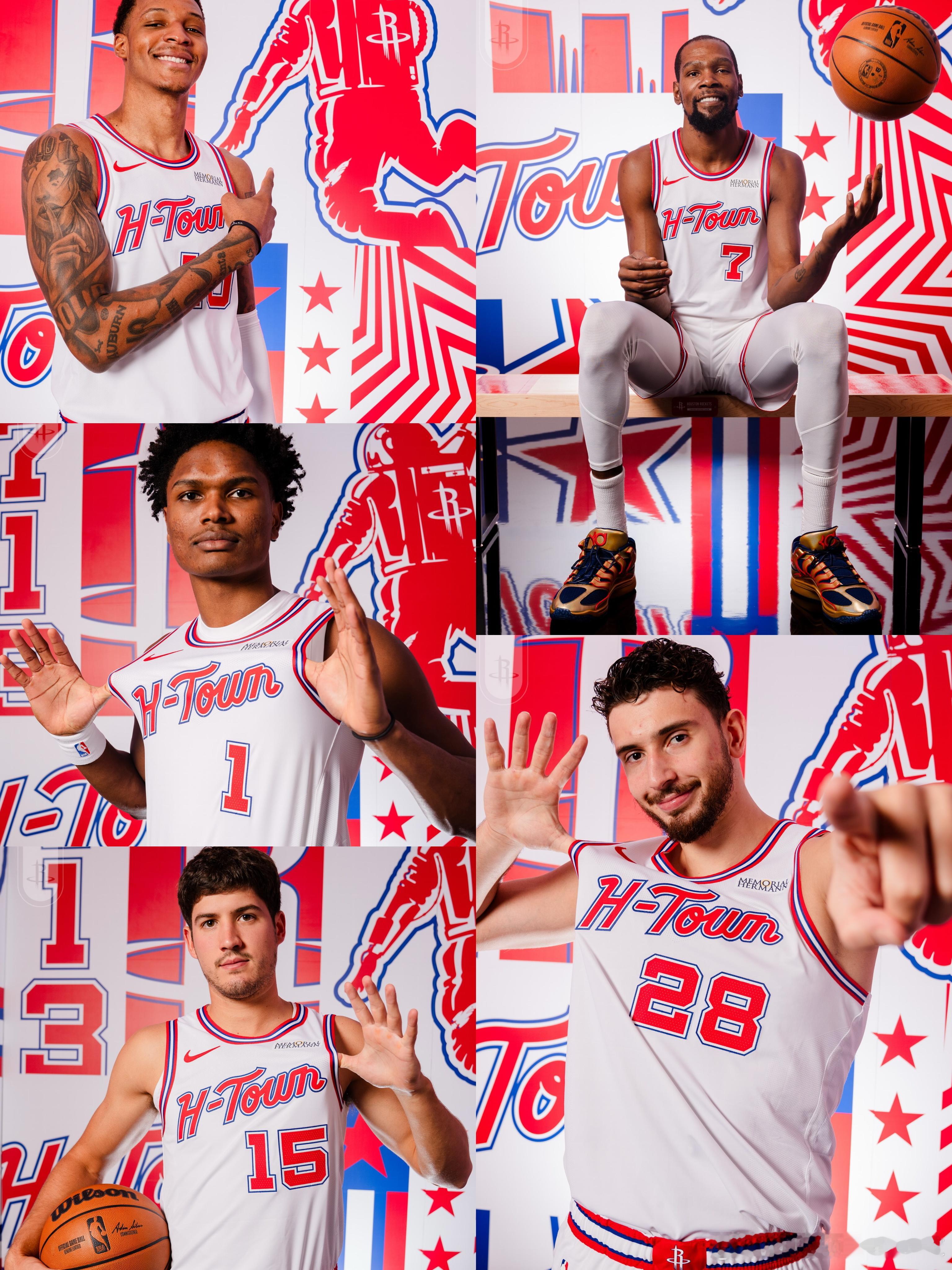 火箭vs爵士 首发出炉，火箭今日继续延续昨日比赛首发阵容：谢泼德、阿门、杜兰特、